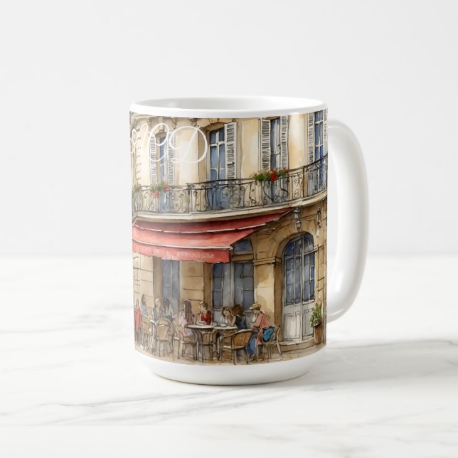 PARIS SCENE MUG (Front Right)