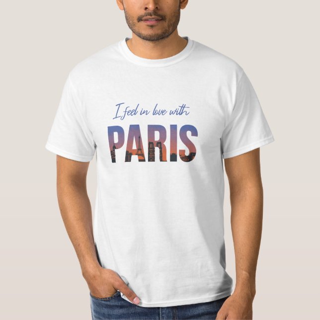 Paris Shirt, Paris T-Shirt, Paris Tee (Front)