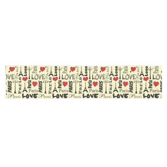 Paris Short Table Runner (Horizontal)