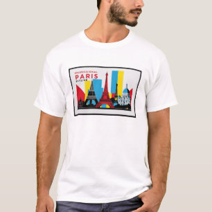 Paris Skyline 2 T-Shirt