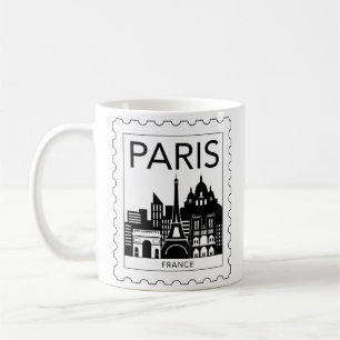 Paris souvenir coffee mug