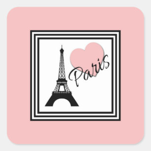 Paris Square Sticker