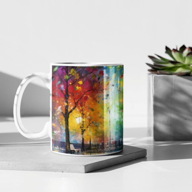 Paris square Version 4 Coffee Mug (Paris square Version 4 Coffee Mug
)