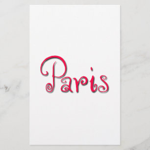Paris Stationery
