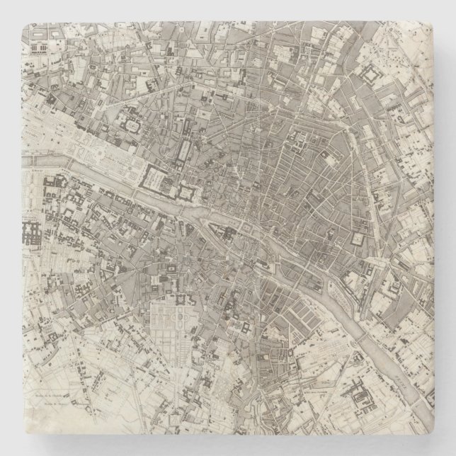 Paris Stone Coaster (Front)