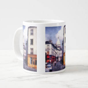Paris Street Large Coffee Mug