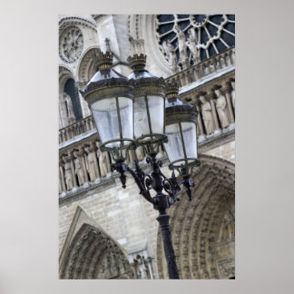 paris - street light poster