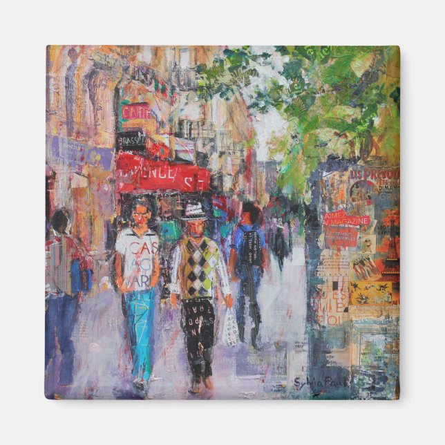 Paris Street Magnet (Front)