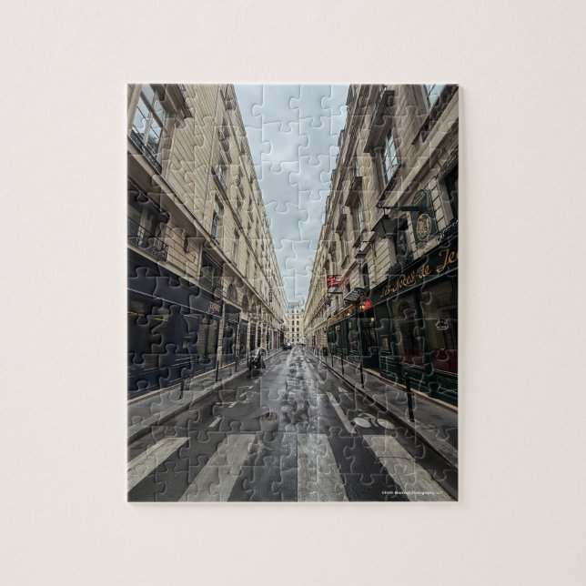 Paris Street Puzzle (Vertical)