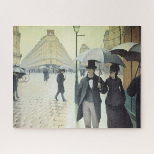 Paris Street, Rainy Day by Caillebotte Jigsaw Puzzle