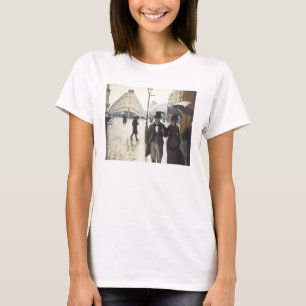 Paris Street, Rainy Day by Caillebotte T-Shirt