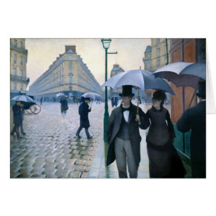 Paris Street Rainy Day by Gustave Caillebotte