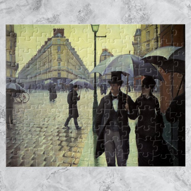Paris Street Rainy Day by Gustave Caillebotte Jigsaw Puzzle (Creator Uploaded)