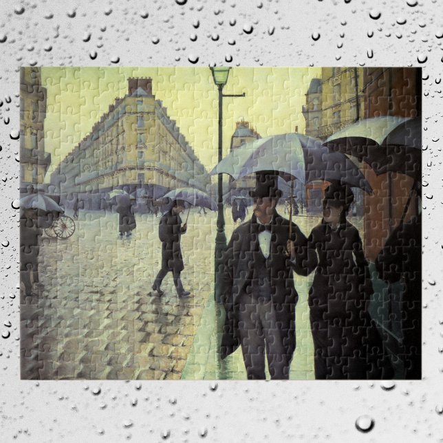 Paris Street Rainy Day by Gustave Caillebotte Jigsaw Puzzle (Creator Uploaded)