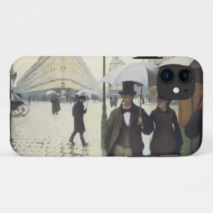 Paris Street Rainy Day Caillebotte iPhone 11 Case