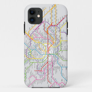 Paris Subway Map - iPhone Cover 5