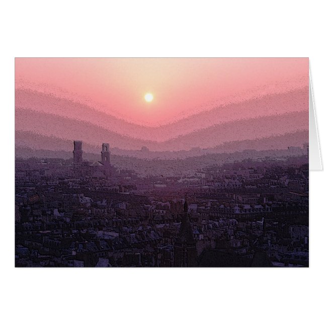 Paris Sunset (Front Horizontal)