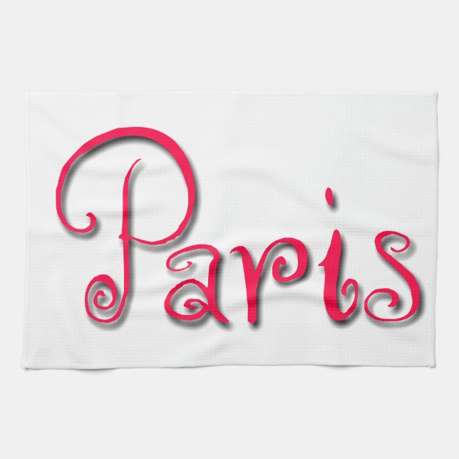 Paris Tea Towel (Horizontal)