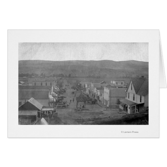 Paris, TexasAerial View of TownParis, TX (Front Horizontal)