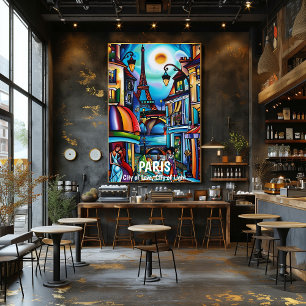 Paris: The City of Love and Light. Poster