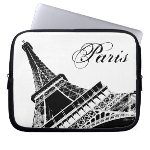 Paris, The Eiffel Tower Laptop Sleeve