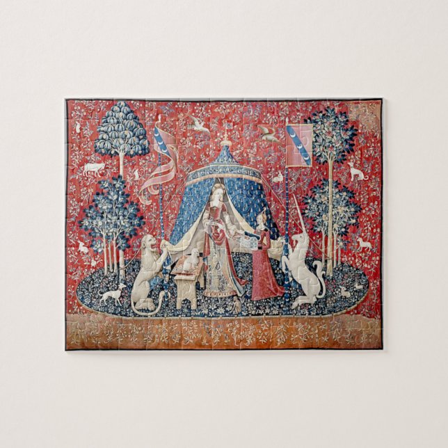 Paris The Lady and the Unicorn Mediaeval Puzzle (Horizontal)
