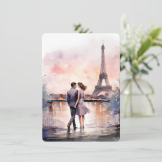 Paris: The season for love card