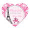 Paris Theme Party Stickers