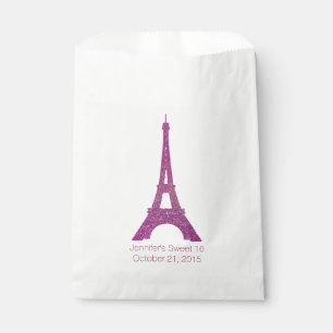Paris Theme Sweet 16 Favour Bag