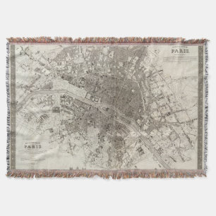 Paris Throw Blanket