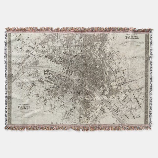 Paris Throw Blanket (Front)
