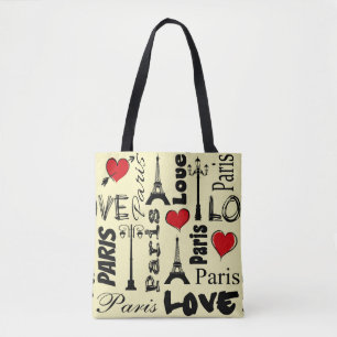 Paris Tote Bag