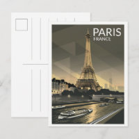 Paris Tour Effiel vintage old streets gifts