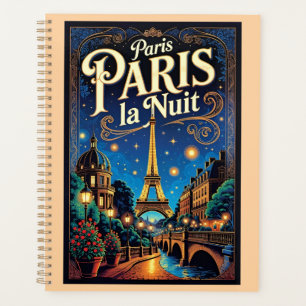 Paris Travel Poster, Planner