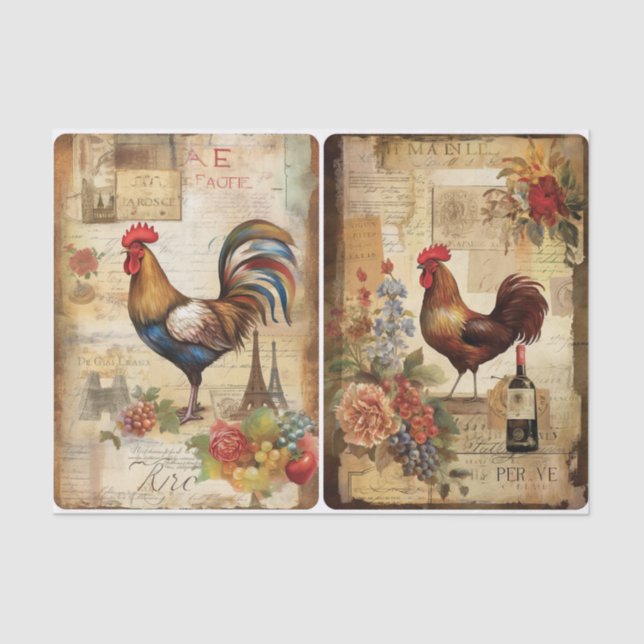 paris trip tissue paper (Front)