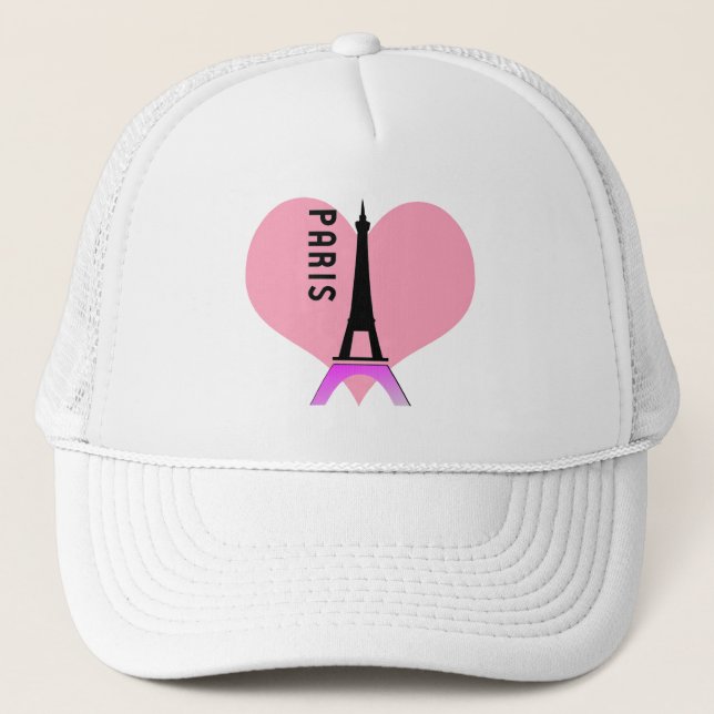 Paris Trucker Hat (Front)