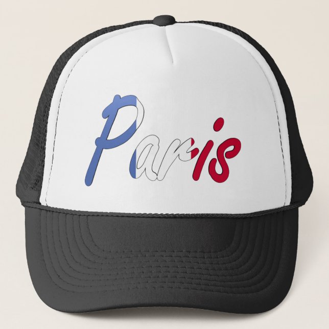 Paris Trucker Hat (Front)