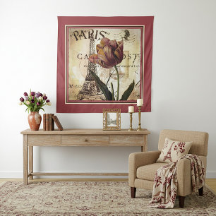 Paris tulip tapestry