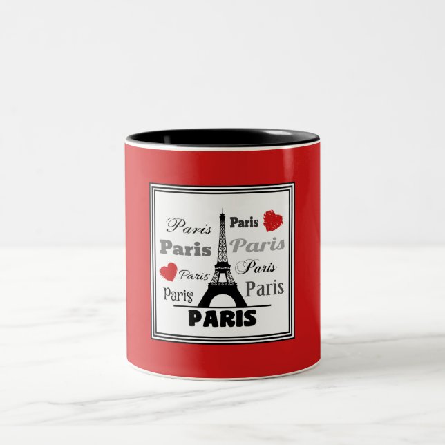 Paris Two-Tone Coffee Mug (Center)