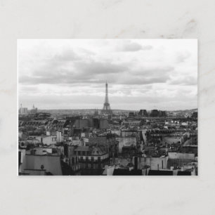 Paris Urban theme Postcard