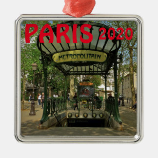 Paris Vacation Christmas Ornament