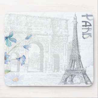 Paris Vintage Mouse Pad
