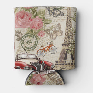Paris Vintage: Postcard Style Can Cooler