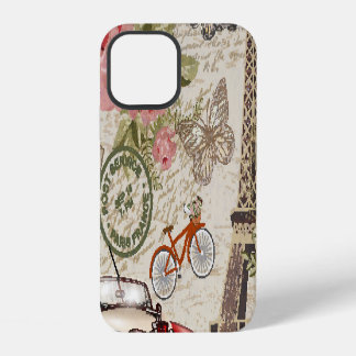Paris Vintage: Postcard Style iPhone 12 Case