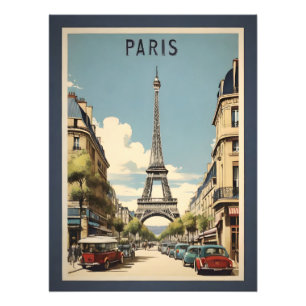 Paris vintage poster