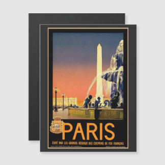 Paris Vintage Tourism Ad