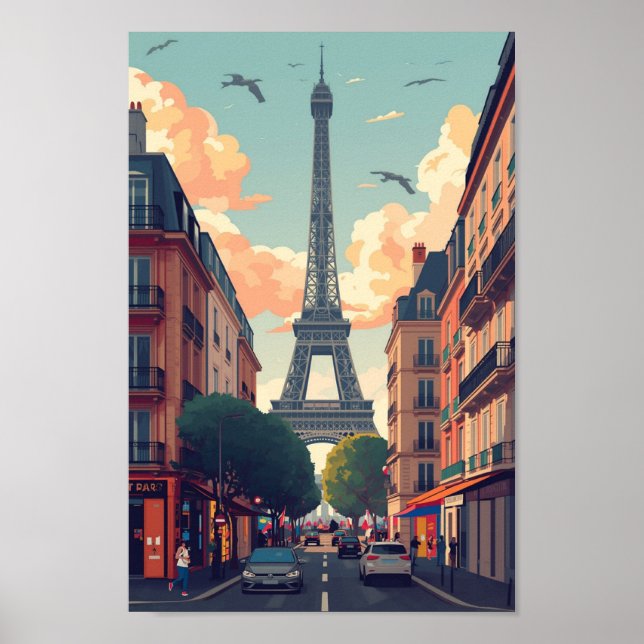 Paris Wall Art Print (Front)