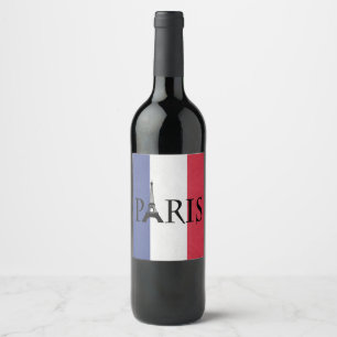 Paris Wine Label