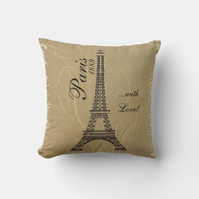 Paris with Love Cushion (Front)