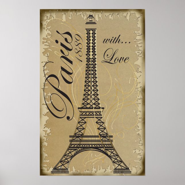 Paris, with Love Poster (Front)